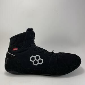 Rudis Colt 3.0 Wrestling Shoes Black Out Mens Size 13 Suede Lace Up Boxing